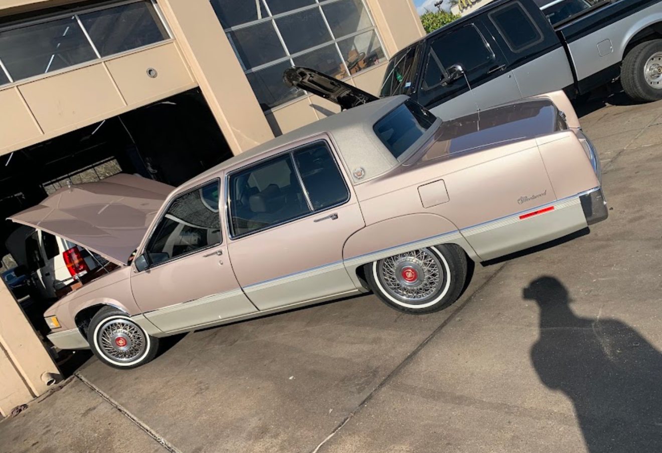 Cadillac Fleetwood in for diagnostics at Missouri Car Care